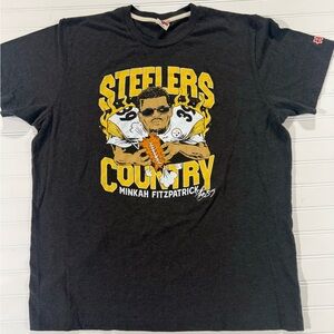 HOMAGE Steelers Country Tee - Black and Gold